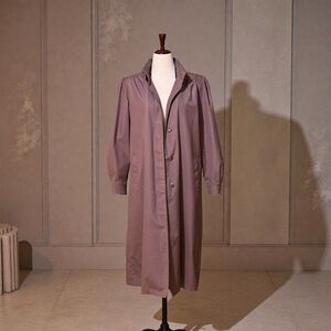 Vintage 80s London Fog Duster/Trench Coat - Size 14 Reg